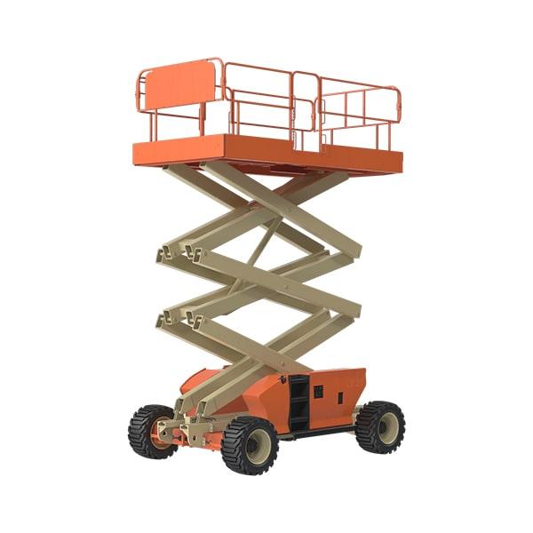 it is very important to adhere to the weight restrictions specified for each scissor lift model to prevent accidents